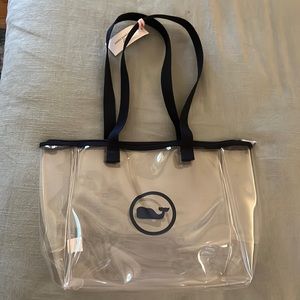 Vineyard Vines clear tote NWT